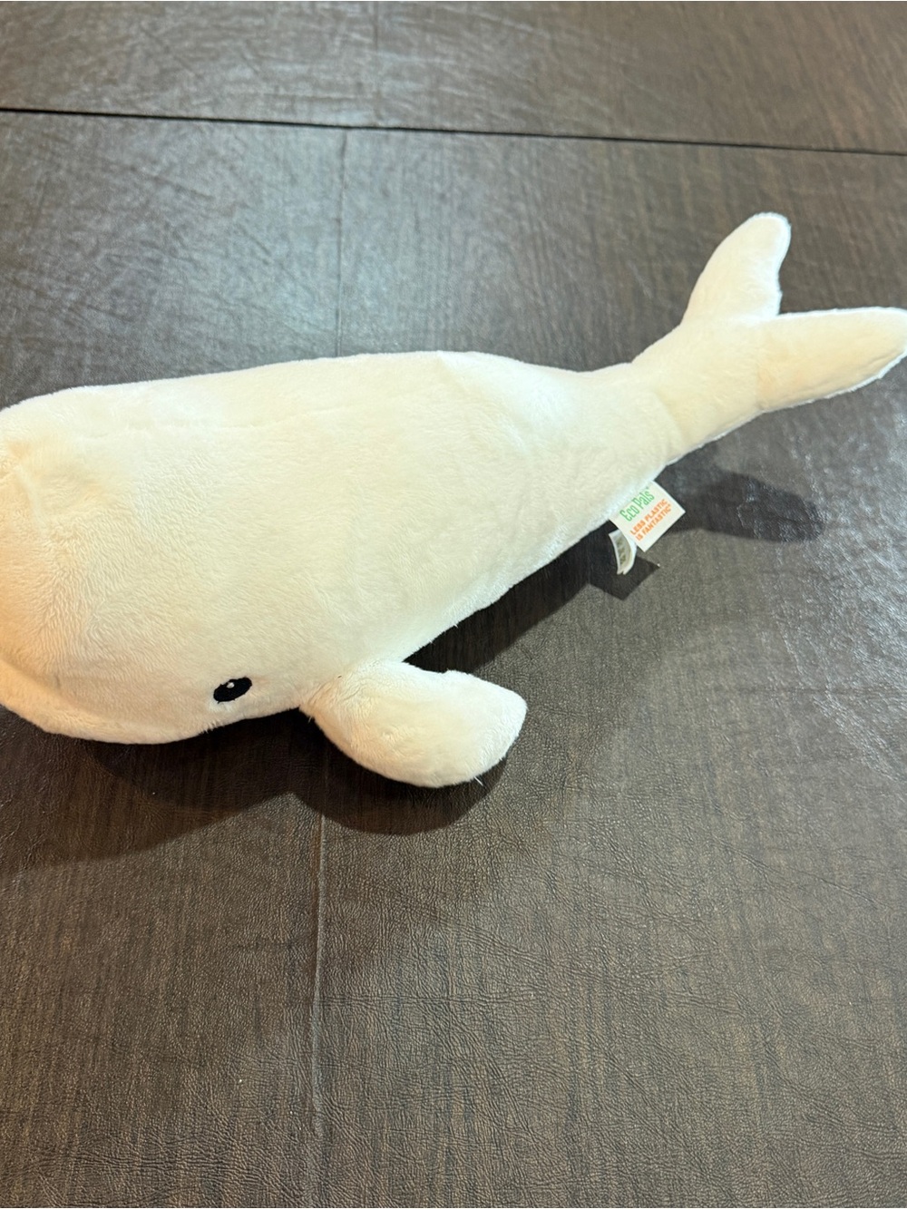Eco Pals Beluga Whale Plush